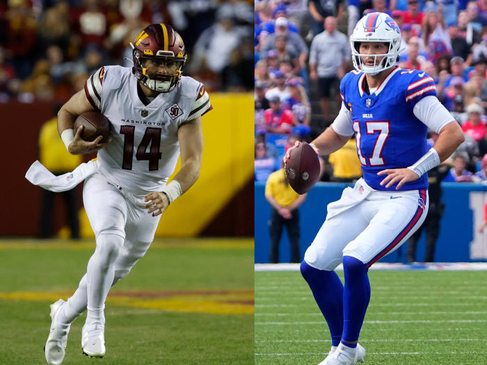 josh allen sam howell bills commanders